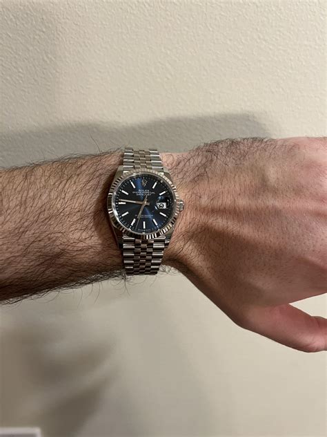 is rolex datejust 36mm too small